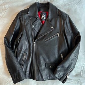 Scotch & Soda Leather Moto Biker Jacket❗️SALE❗️